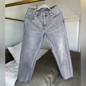 Levi’s 550 ‘92 Relaxed Taper Jeans Ash Gray Distressed 30x30 100% Cotton Unisex